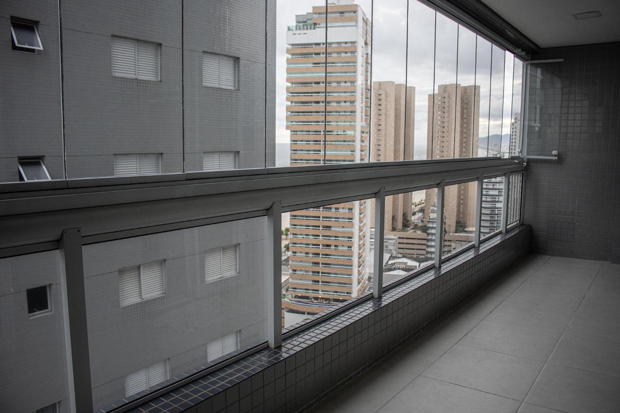 Ferienwohnung Maravilhosa Vista Praia Grande  Exterior foto